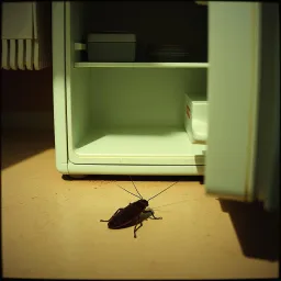 Silent Dancer Behind the Fridge