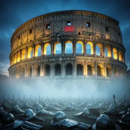 ROMA INVICTA  LEGIO AETERNA