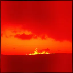 Flammen werden Aufsteigen