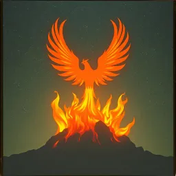 Icarus's Rise from the Ashes