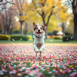 Emma the flying dutch dog