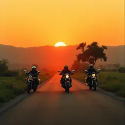 Los tres jóvenes