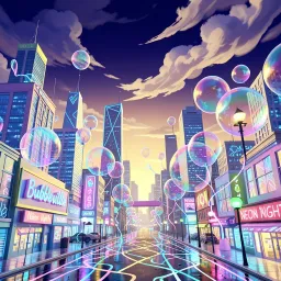 Bubble skies