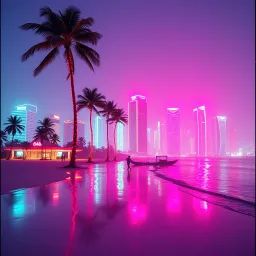 Neon Lights in Miami