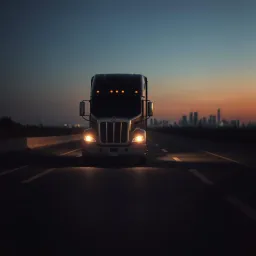 Highway truck driver