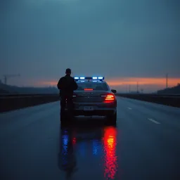 Salute the Red and Blue Lights