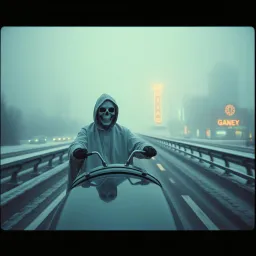A GHOST IN TRANSIT