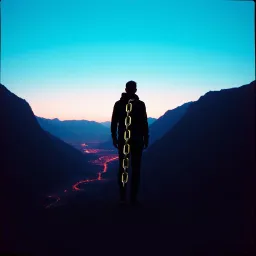 Ciao Dunkelheit hello Licht
