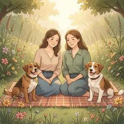 Besties And Our Dogs