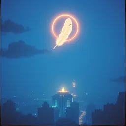 Flying high through the sky