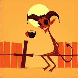 The devil who forgets to be nice