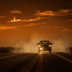 Kicking dust on what we were