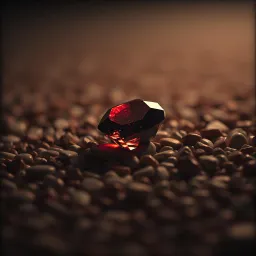 Rote Tränen im Schatten