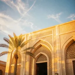 على بابك