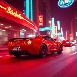 Ferrari vermelha