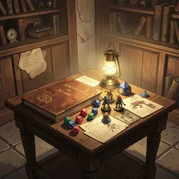 Dice on the Table