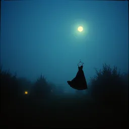Girl in the black dress