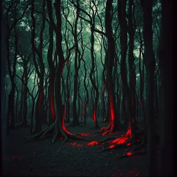 Blood on the roots