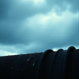 Raindrops on Steel