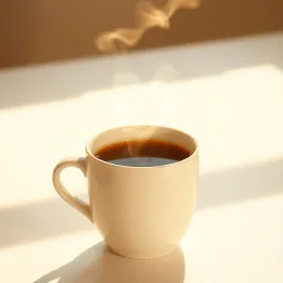 Corazón y café