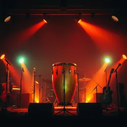 Live reggae gong instrumental