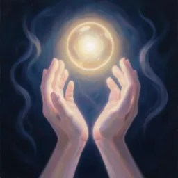 STANDING IN MY HANDS