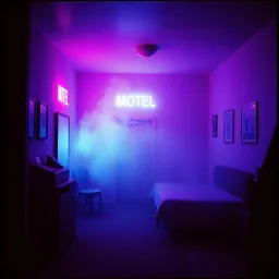 Beneath a Neon Sky