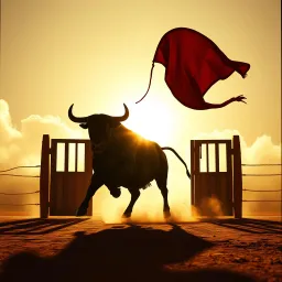 Bull at the gate