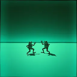 Space Frogs in the Sand