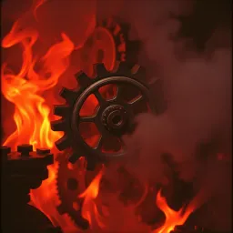 Caught in the machine