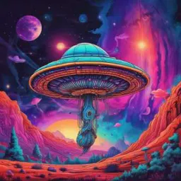 Mushroom spaceship pipe