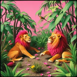 Pink lions Song