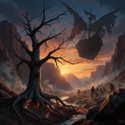 The Night Cave Creek Fell