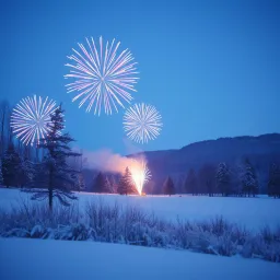 Il fuoco blu