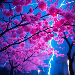 Electric Cherry Blossom