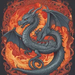 QUEEN OF DRAGON FLAME
