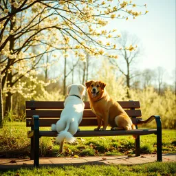 Friends on the Bench
