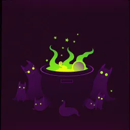 Halloween cast my spell