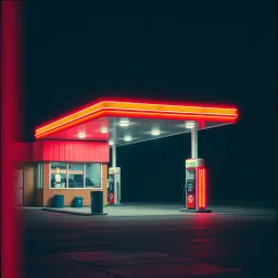 Gas station