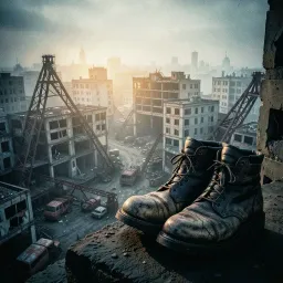 Dante On His Feet