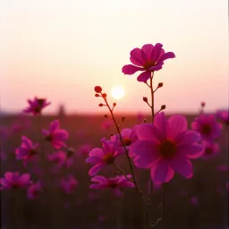 Blooming flowers