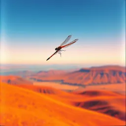 Wings of a dragonfly