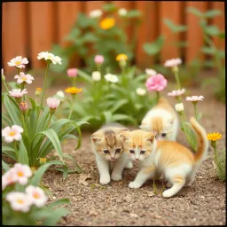 Little Cats Discover the World