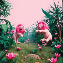 Pink lions Song