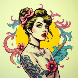 My Tattooed Pin-Up Girl