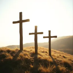 Three Lone Crosses