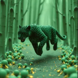 Jolly green cat.