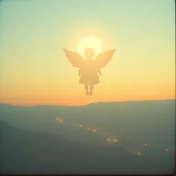 Dante un niño hermoso convertido en angel de amor