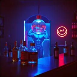 Out at the club