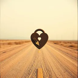 Hardened steel of a heart